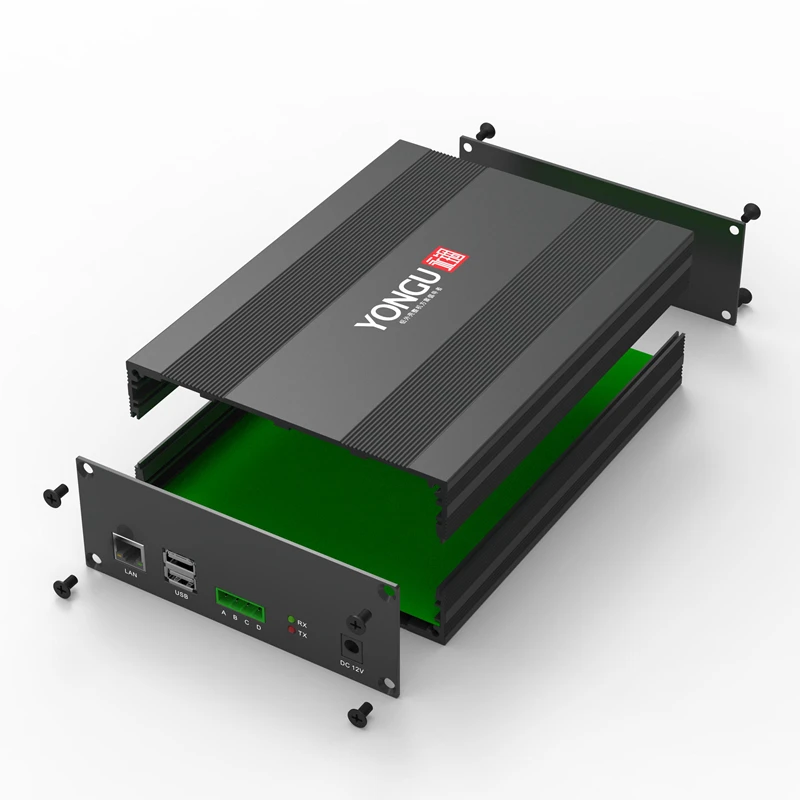 Электрическая коробка экструдированный алюминиевый профиль корпус для