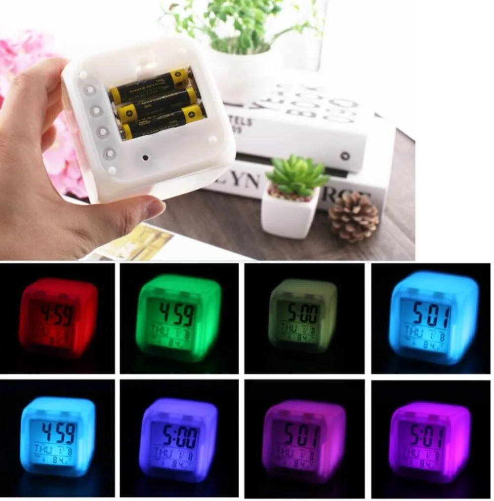 Футбол настольные reveil стол wekker мультфильм цифровые часы wake up светильник Лига