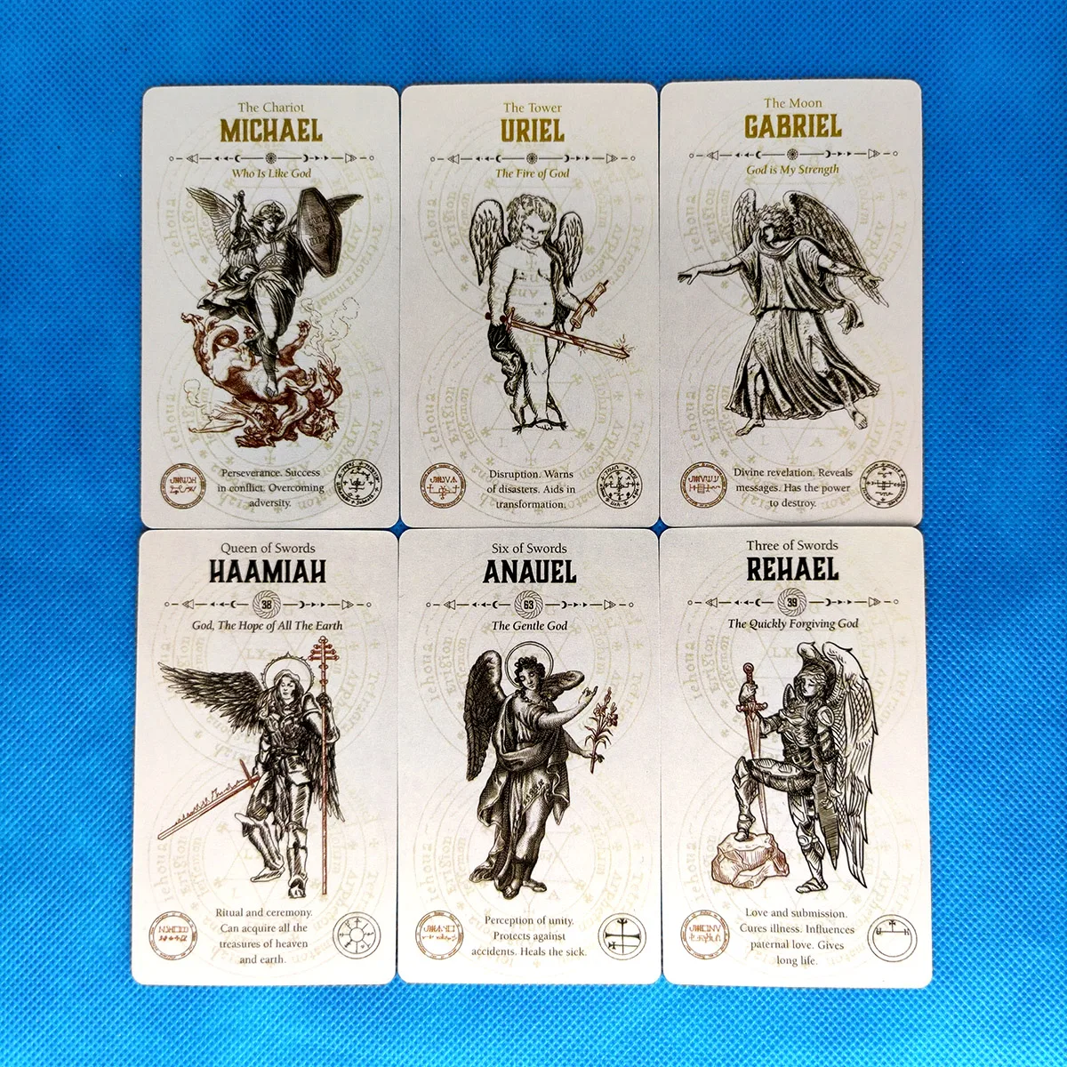 Новые карты Angel Tarot и палуба для гадания в PDF руководстве развлекательная