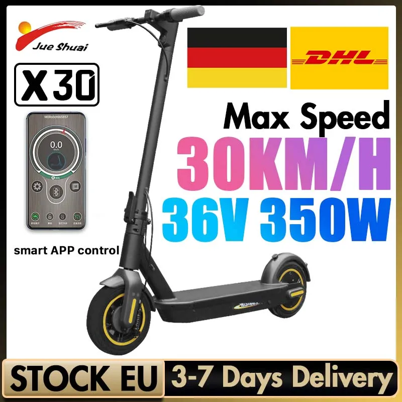 

EU STOCK App Control Electric Kick Scooter 36V 350W Electric Scooter 30KM/H Max Speed E Scooter EScooter Patinete Élétrico