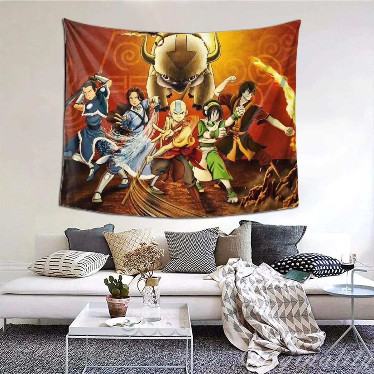 

The Last Airbender Tapestry Room Accessories Wall Hanging Home Decoration