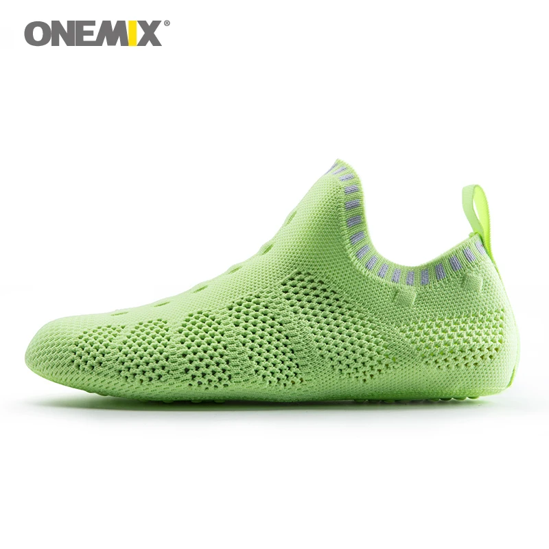 ONEMIX Men Aqua Sock Shoes Women Quick Dry Sneakers Indoor Yoga Surf Sport Shoes Walking Slip-on Inner Slippers Outdoor wading