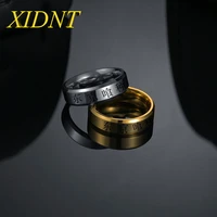 xidnt fashion simple punk japanese anime cosplay tokyo ghoul titanium steel ring gold silver jewelry cartoon fan gift never fade