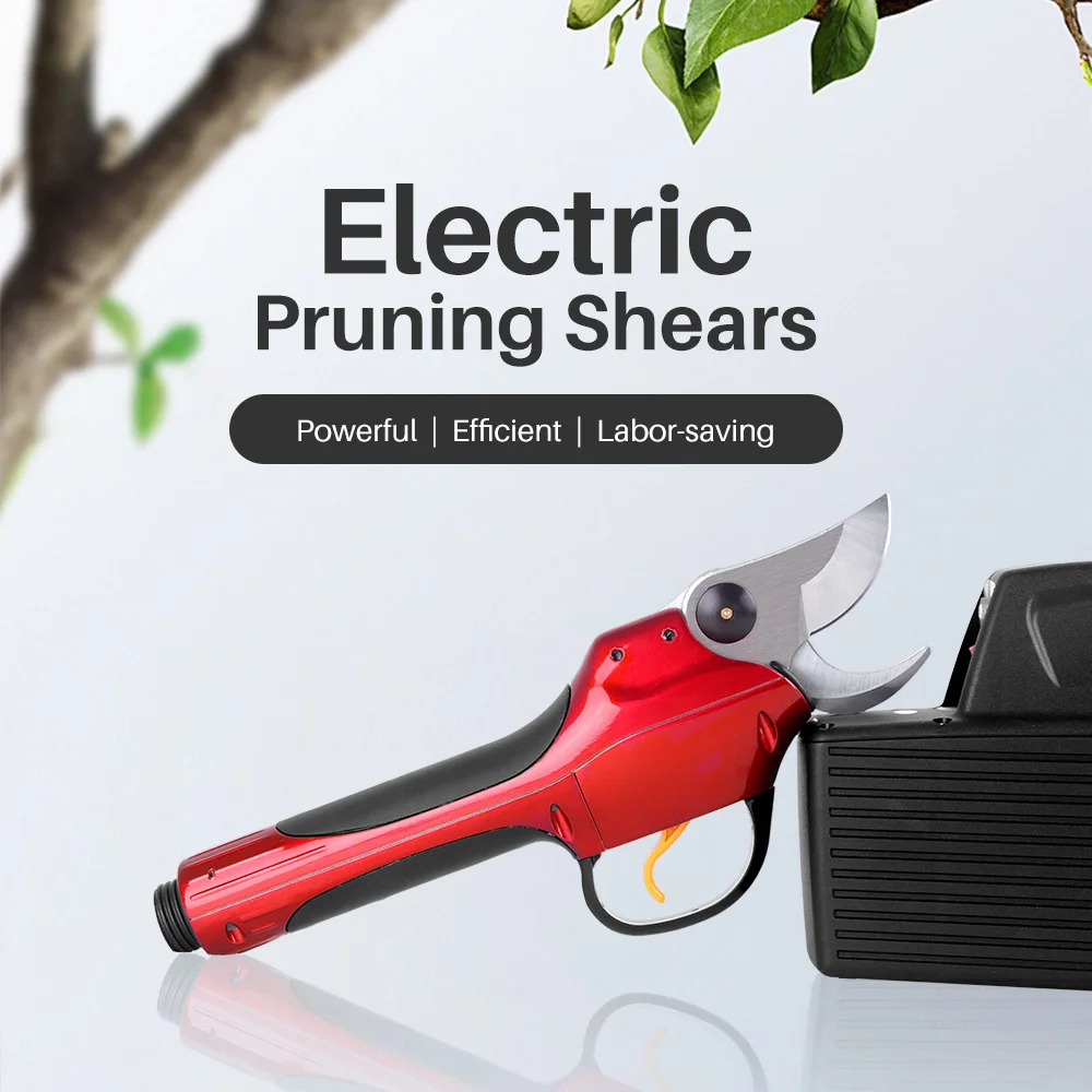 Электрический секатор 36В перезаряжаемый домашний сад ножницы беспроводные