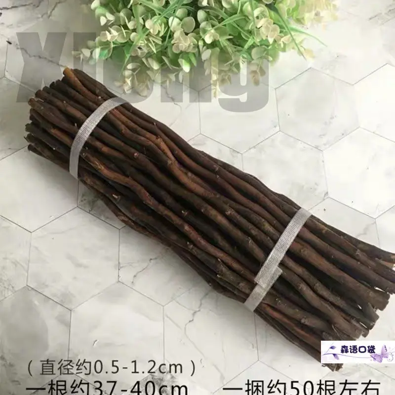 

50pcs 37cm Diameter:5-12mm Environmental Layout Dry Branches Diy Ring Handmade Wood Stick Material Wall Hanging Pendant