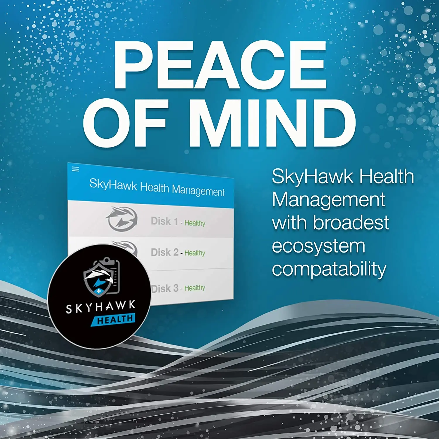 Внутренний жесткий диск Seagate Skyhawk 1 ТБ/2 ТБ/4 ТБ/6 ТБ/8 ТБ для системы видеонаблюдения