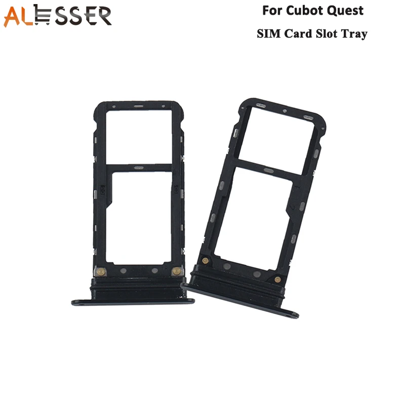 Alesser для Cubot Quest лоток со слотом сим карты в сборе детали замены аксессуары