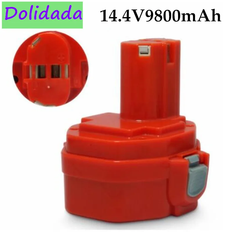 

100% Фирменная Новинка 14,4 V 9800 мА/ч, NI-CD Мощность инструмент Батарея для MAKITA 14,4 V Батарея для Makita PA14 1422,1420-192600-1 6281D, 6280D