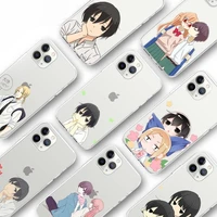 tanaka kun is always listless anime phone case transparent for iphone samsung s 11 12 6 7 8 9 10 20 pro x xs max xr plus lite