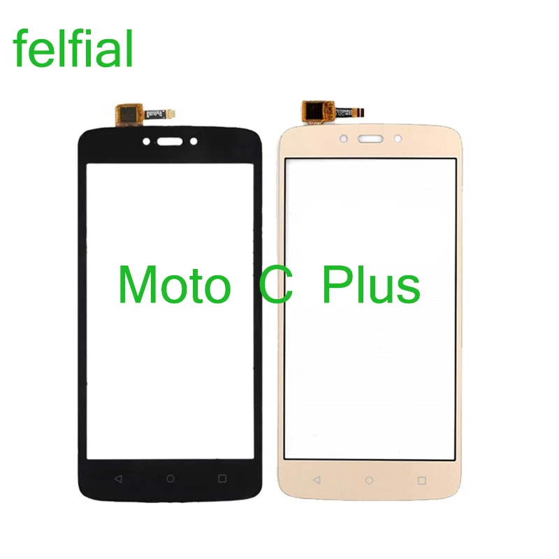 Сенсорный экран для Motorola Moto C Plus XT1721 XT1722 XT1723 Сенсорная панель Датчик дигитайзер