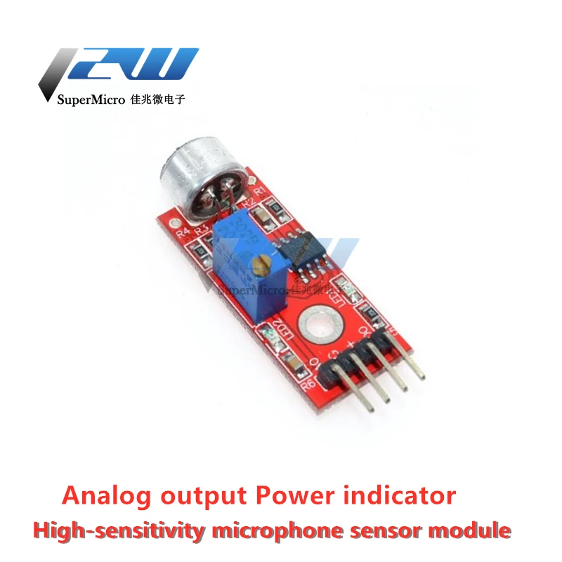 Микрофон для датчика обнаружения Arduino AVR Photo Высокочувствительный