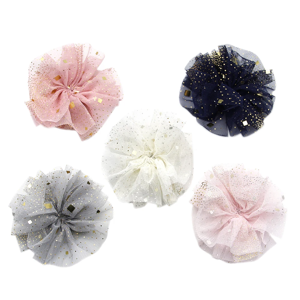 

10 шт., сетчатые цветы для детей