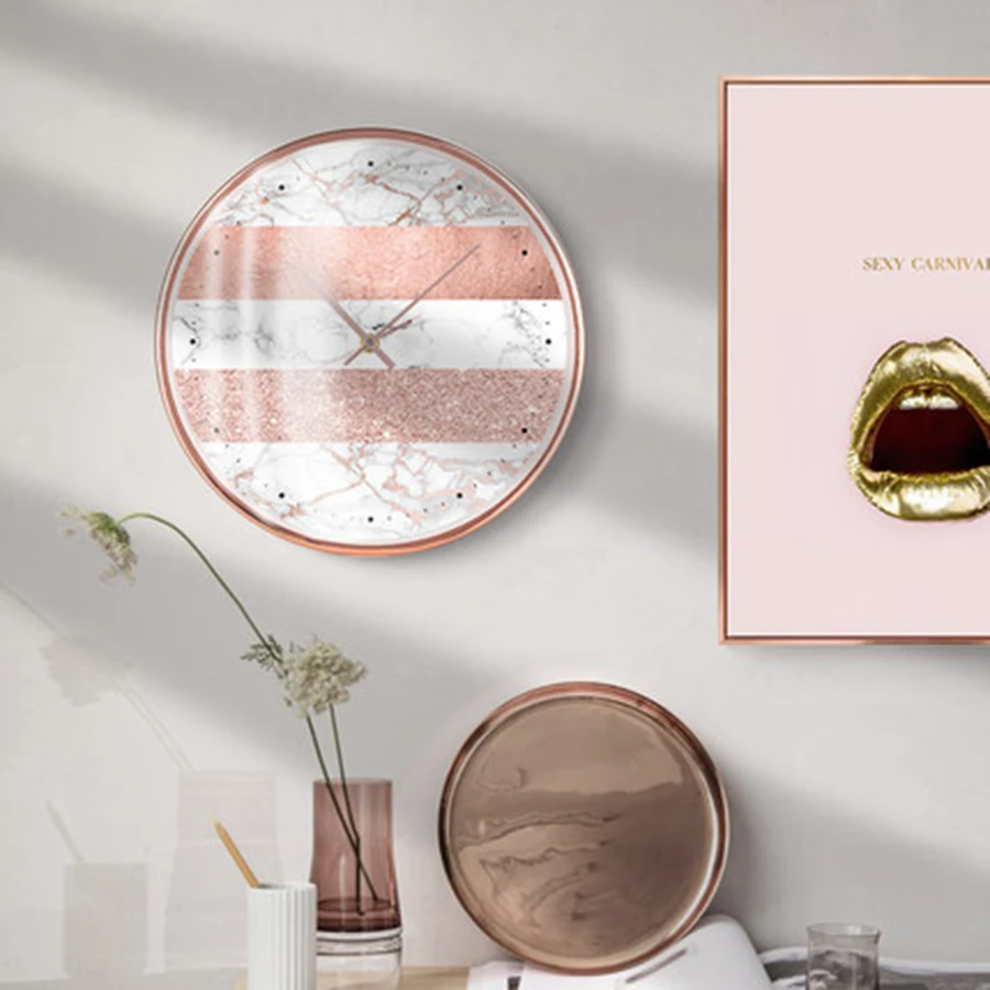 Художественные креативные настенные часы современный дизайн бесшумные