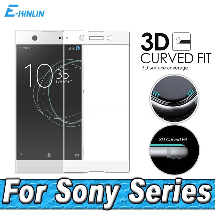 3D изогнутая Защитная пленка для экрана Sony Xperia XZ3 XZ XZS X XZ1 XZ2 Compact XA XA1 XA2 Премиум Ultra