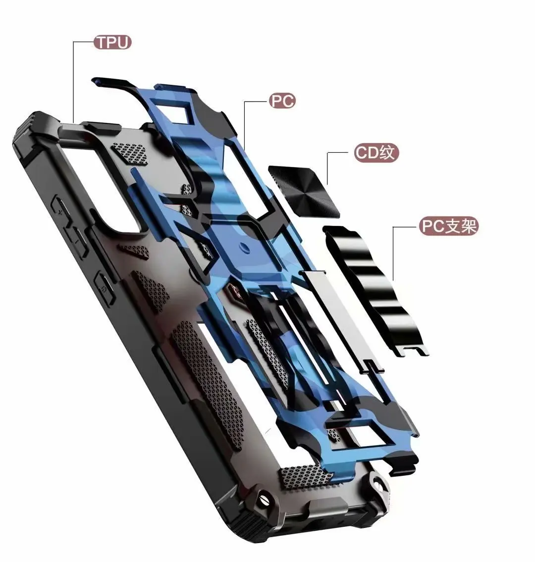 Прочный бронированный камуфляжный чехол для телефона Samsung Galaxy S21 S20 FE Note 20 Plus