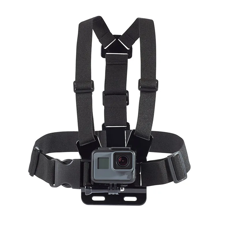 Chest Harness Belt AKASO аксессуары регулируемый нагрудный ремень для Go pro Hero 4 7 аксессуары для экшн-камеры yi 4K Спортивная камера - Colour: Chest Harness Belt