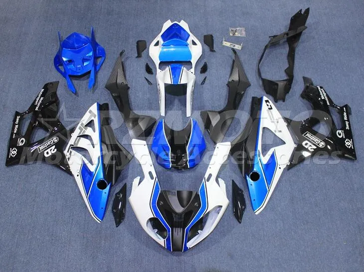 

Литья под давлением Новый ABS Обтекатели комплект Подходит для BMW S1000RR 2009 2010 2011 2012 2013 2014 09, 10, 11, 12, 13, 14, Кузов Набор сине-белые