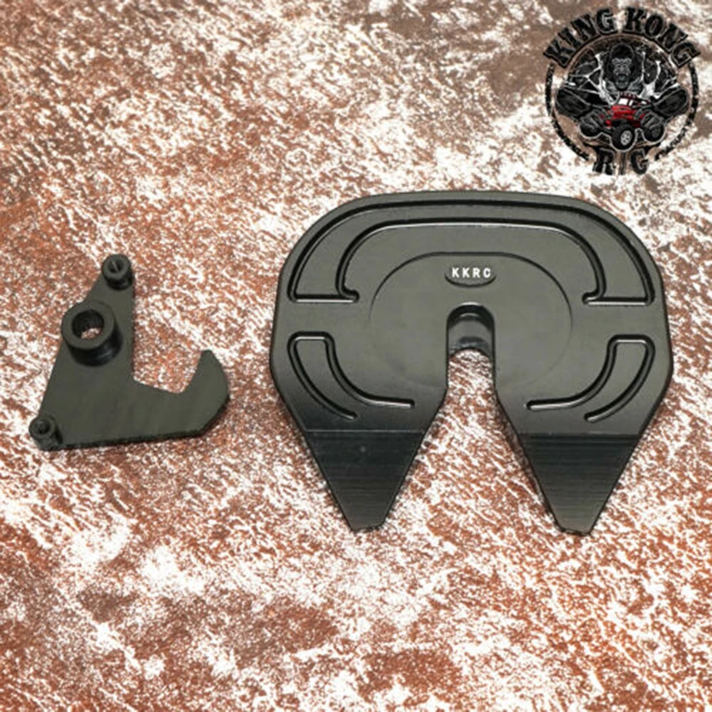 

Металлический поворотный стол KingKong (черный/серебристый), набор для Tamiya 1/14 R/C тракторов, грузовиков/прицепов