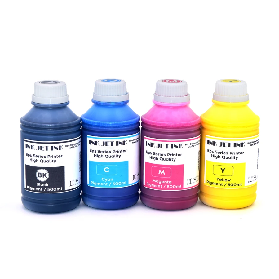 

500ml/PC Waterbased Pigment Ink Refill Kit for Epson B300 B500 B310 B510 B308 B508 B318 B518 Printer