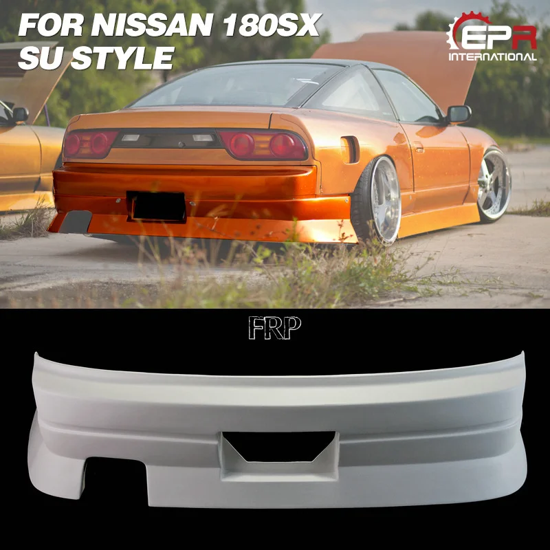 Подходит для модификации заднего бампера с Nissan Silvia S13 180sx Su из полимерного волокна