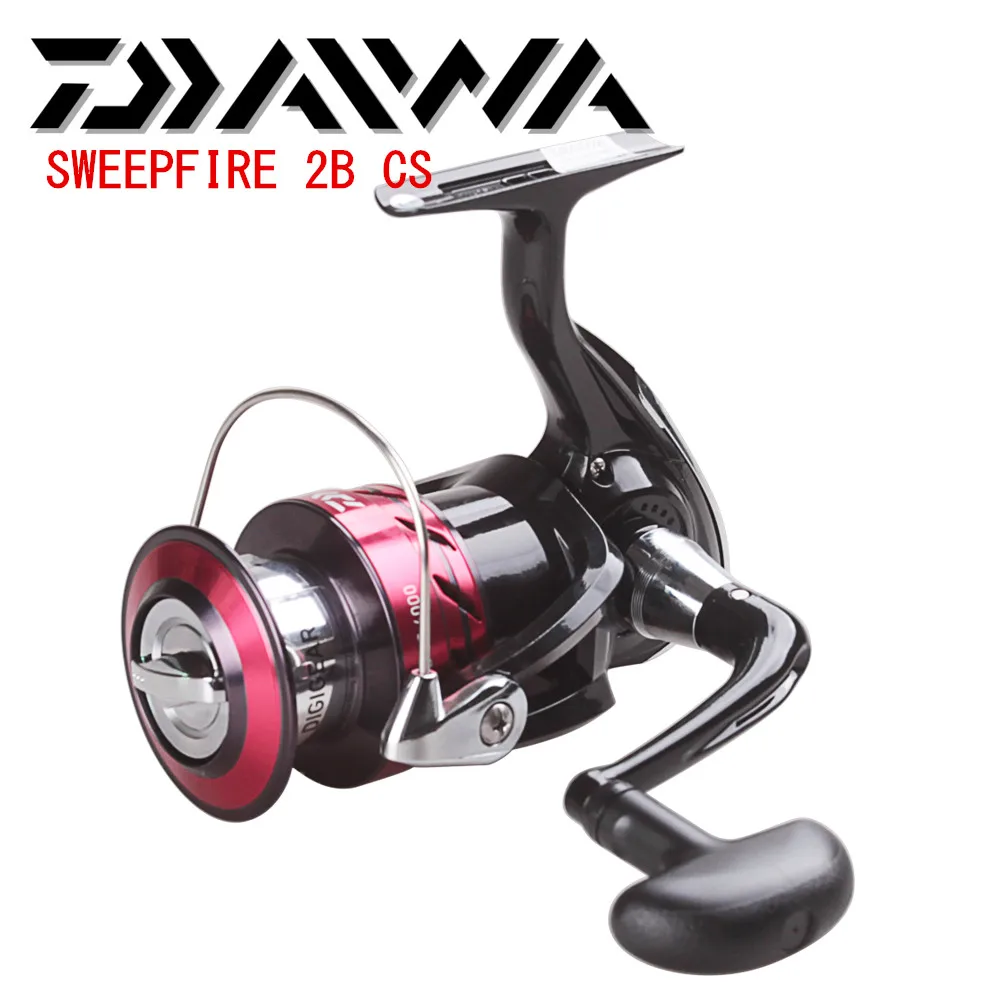 

Спиннинговая Рыболовная катушка DAIWA SWEEPFIRE 2B CS 1500-4000 2 + 1BB 5,3: 1, алюминиевая шпуля из АБС-пластика, тяговая сила, жесткая передача, Рыболовная ка...