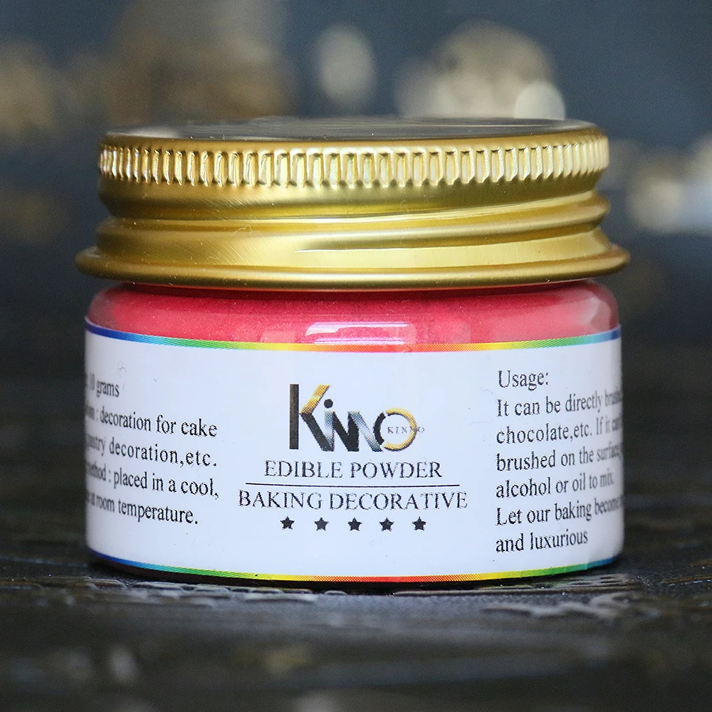Пищевой съедобный порошок 10 г красный пищевой краситель для украшения торта
