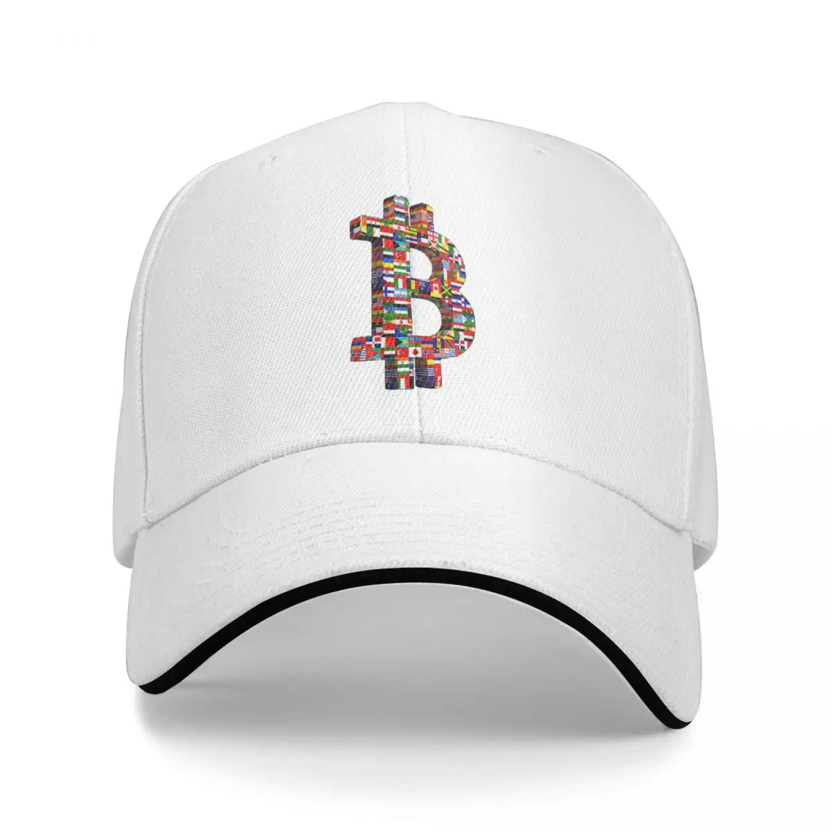 

Bitcoin International Racerback Tank Promo Men's and Women's caps Print Anime Golf sun Classic hat