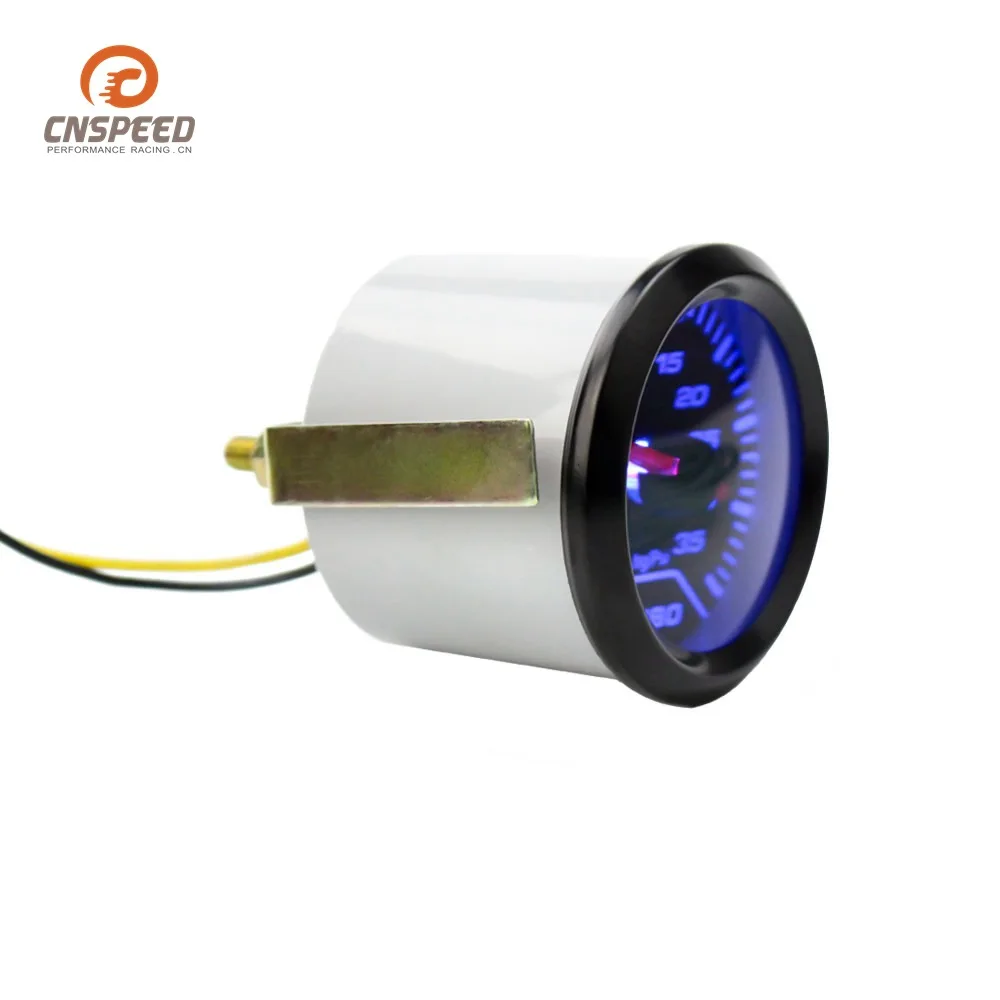 2 дюймовый 52 мм Автомобильный указатель объектива чернил синий светильник