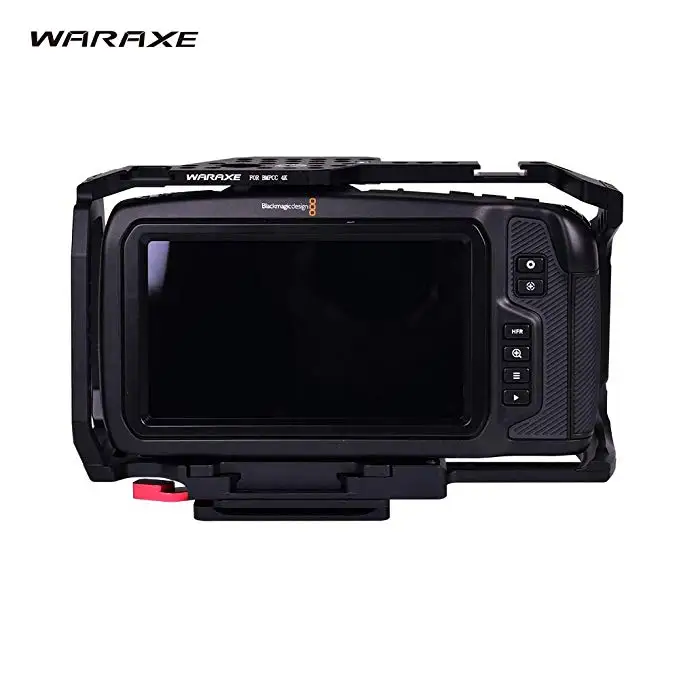 Клетка WARAXE BMPCC 4k встроенная QR пластина подходит для Arca Swis полная клетка