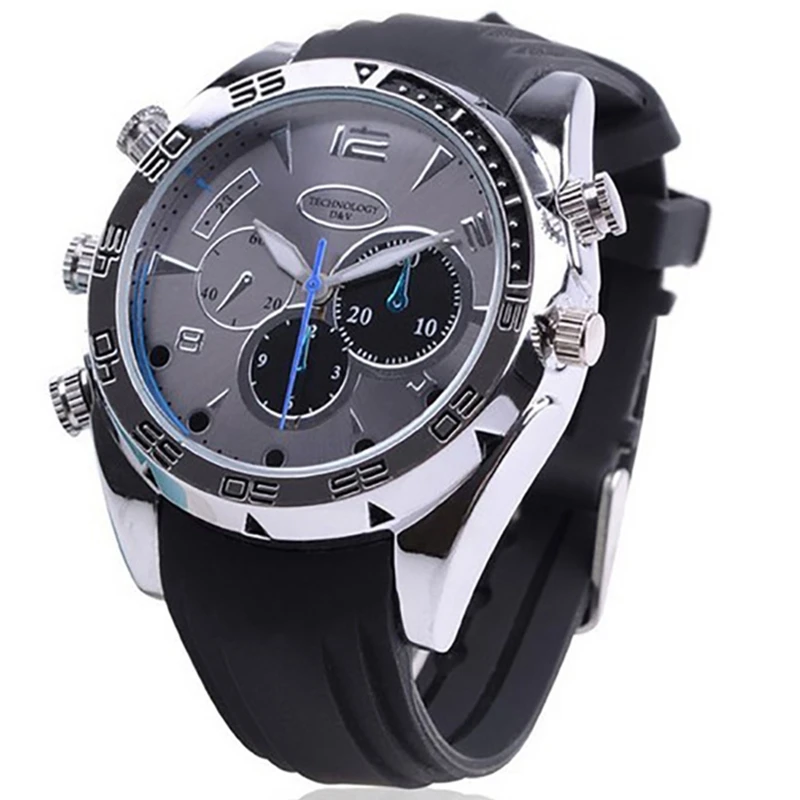 

Waterproof Smartwatch with Camera Wearable Full High Definition 1080P Video Recorder Sport Fitness Night Vision Bracelet DXAC