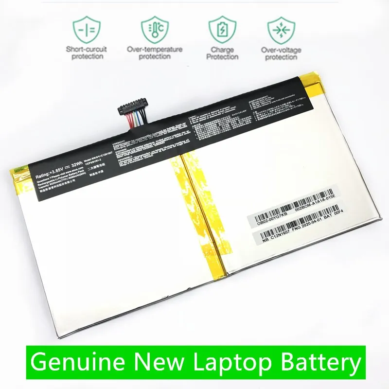 Новый аккумулятор HKFZ 3 85 В 32 Вт/ч C12N1607 для планшета Asus Transformer MINI T102H T102HA