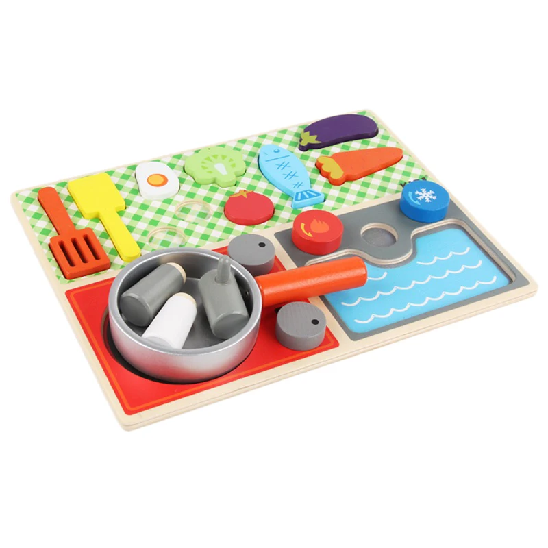 

Играть Еда резки Еда деревянный игровой Еда набор фруктов Супермаркет игрушки кухонные фрукты и зелень, познавательные игрушки