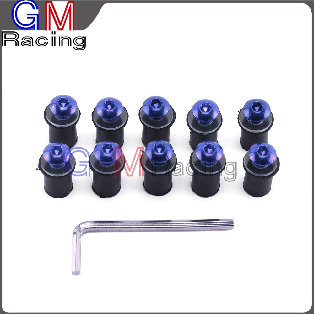 Мотоцикл 5 мм ветровое стекло болты винт для YAMAHA YZF R6 R1 MT07 MT09 FZ09 FZ07 FZ6 FZ8 XSR700 XSR900 XJ6 FZ1 |