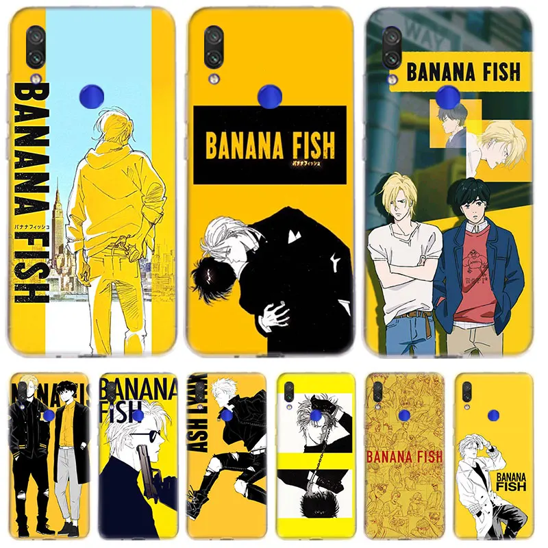 

Banana Fish Anime Case For Xiaomi Poco X3 NFC F3 F1 M3 GT 11 Ultra 11X Pro 10S Note 10 Lite Silicone Soft TUP Cover