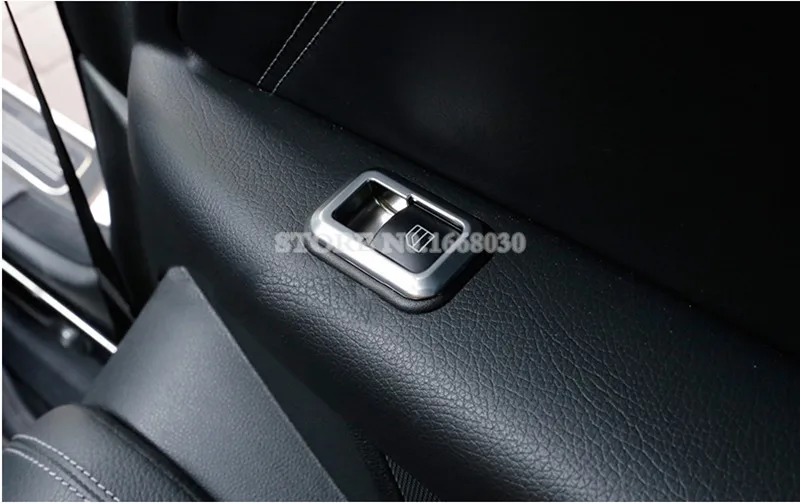 Внутренний подлокотник переключатель окон отделка крышка 5 шт. для Benz E Class Coupe W207