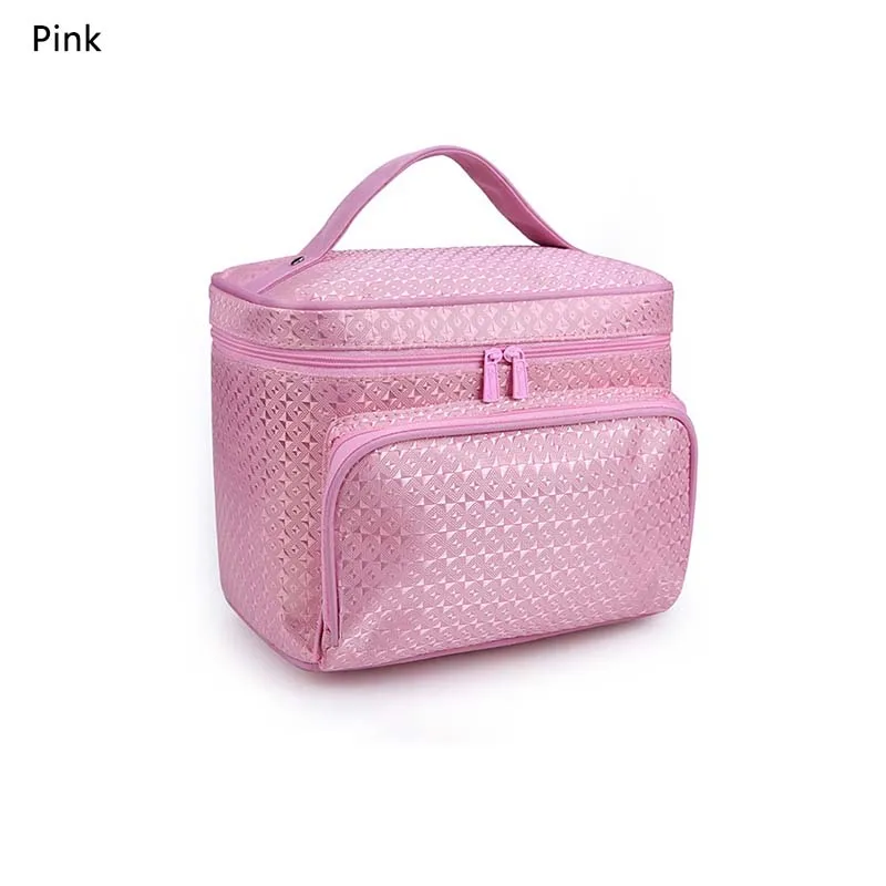 1Pc New Hot Sale Cosmetic Bag Women Large Make Up Bag Vanity Case Cosmetic Nail Tech Storage Beauty Box For Enchanting Ladies