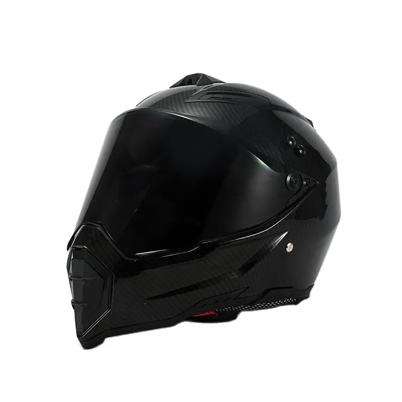 

Carbon Fiber Grawing Racing Helmet Dark Lens Motorcycle Helmet Full Face Safe Helmets Casco Capacete Casque Dot