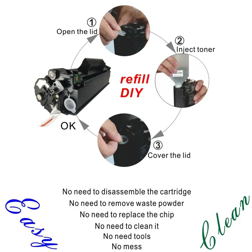 CRG картридж 726 тонер для Canon LBP6200d LBP6230d мфу лазерный принтер UCAN 4000 страниц большой