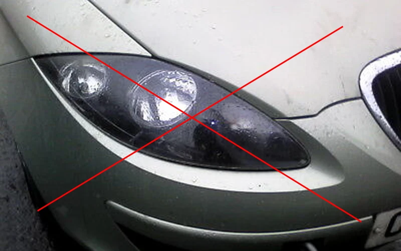 Для SEAT TO светодиодный O Mk3 5P 2005-2009 ксеноновая фара отличное Ультра яркое освещение smd светодиодный ангельские глазки Halo Кольцо Комплект