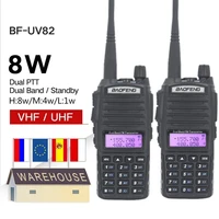 baofeng uv 82 walkie talkie 2pcs powerful 10 km cb radio vhf uhf 5w 8w ham radio uv 82 two way radio walky talky uv82 earpiece