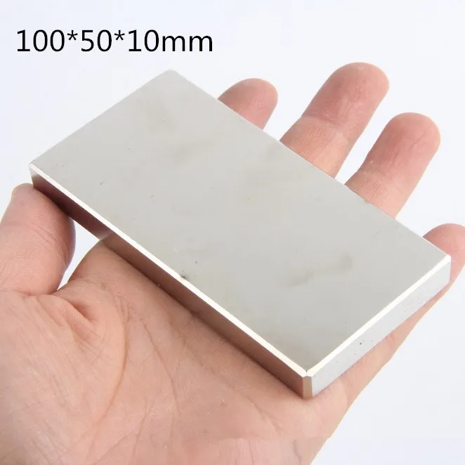 

Super Powerful Strong N50 100x50x10mm Rare Earth Block NdFeB Magnet Neodymium 100*50*10mm Magnets