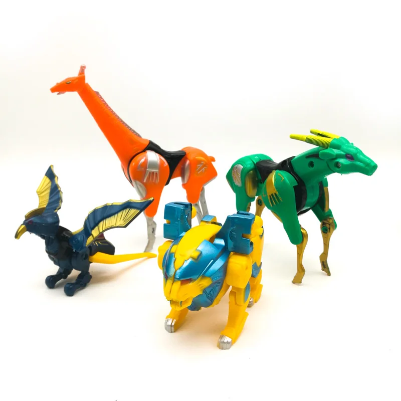 Супер sentai деформации игрушка 5in1 динозавр рейнджер Megazord в собранном виде Dinozords