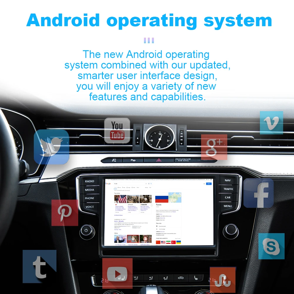 Автомобильный мультимедийный плеер Android 9 0 4G/Wi Fi обновленная коробка для VW Volkswagen