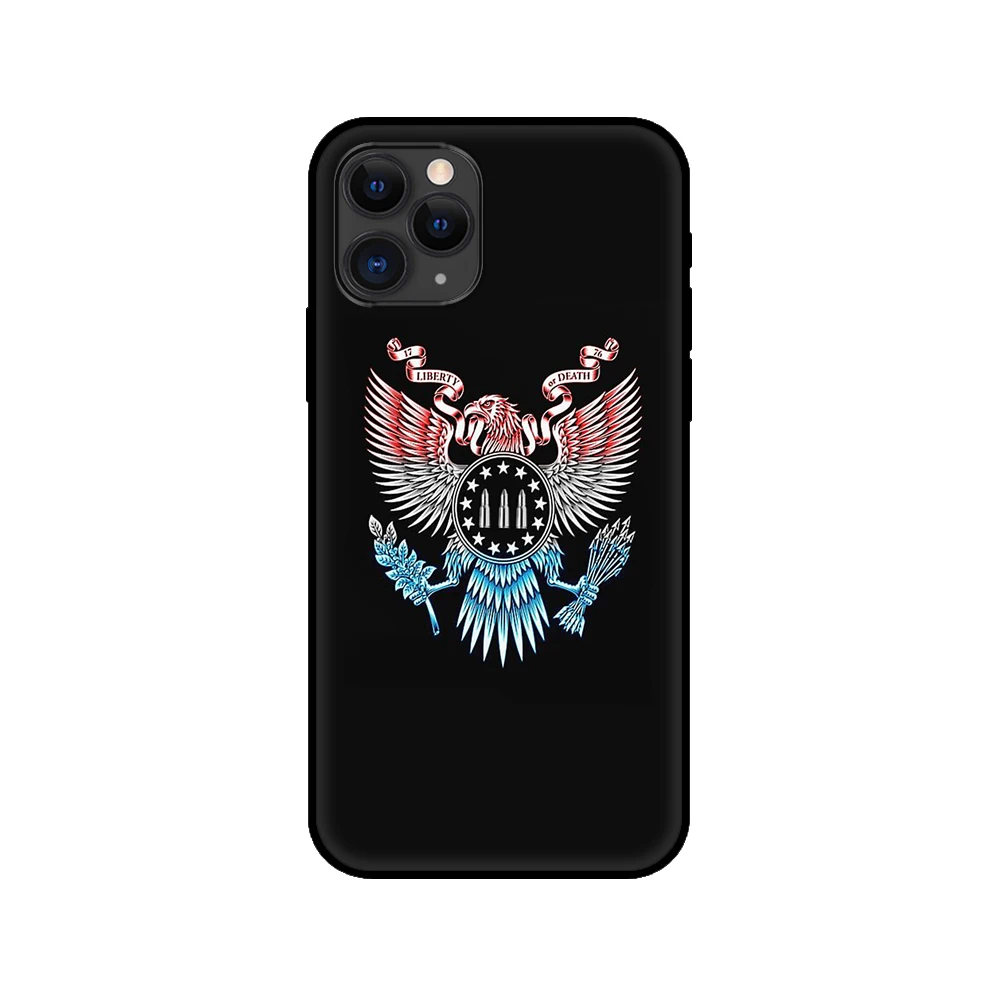Black tpu case for iphone 5 5s se 2020 6 6s 7 8 plus x 10 XR XS 11 12 mini pro MAX back cover Albania flag