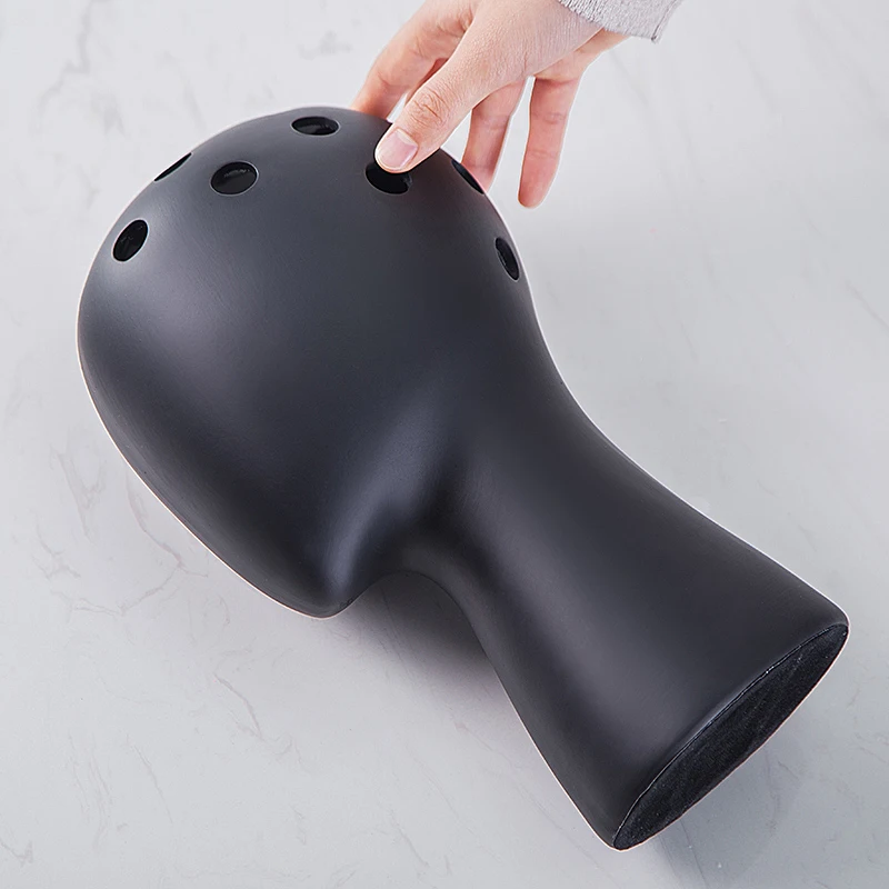 

Nordic ceramic creative Human head model flower vase pot home decor crafts room decoration objects living room vase sculpture