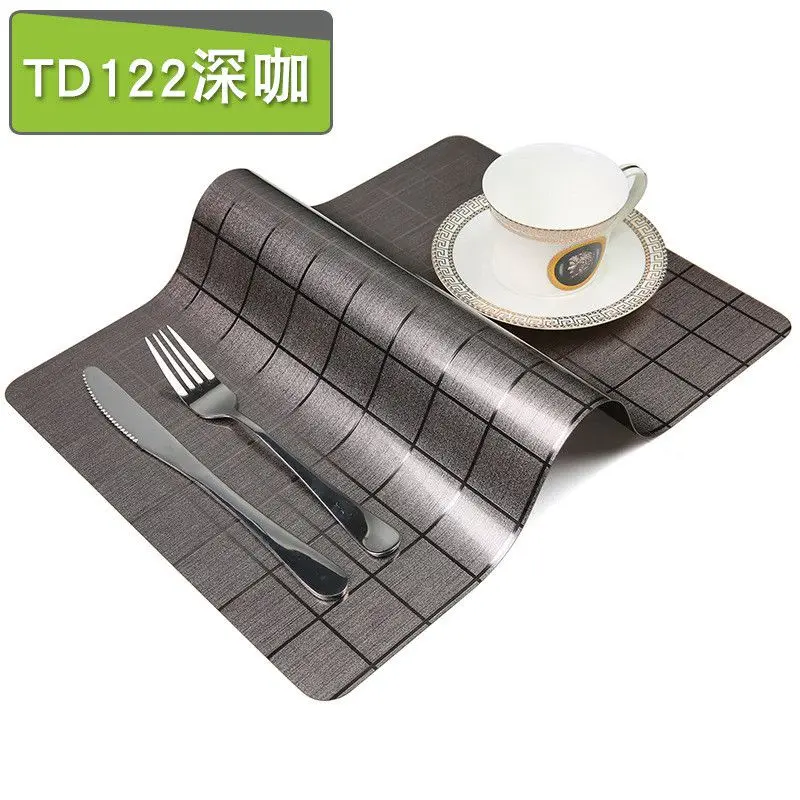 

1 Piece Dinner Table Placemats Coaster Waterproof Heat Insulation Non-slip Simple And Beautiful