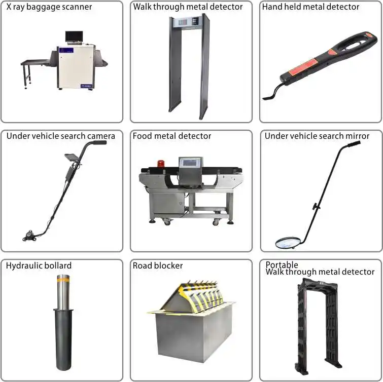 

portable hand held body scanner metal detector for security check