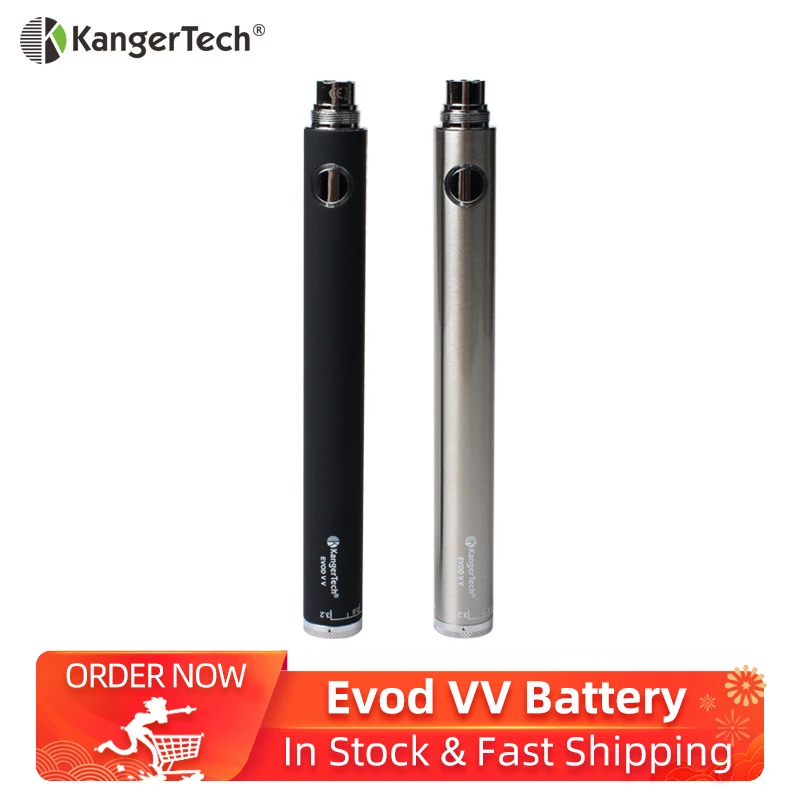 Оригинальный KangerTech Аккумулятор для Evod vv 1000mAh электронная сигарета 510 нить Vape
