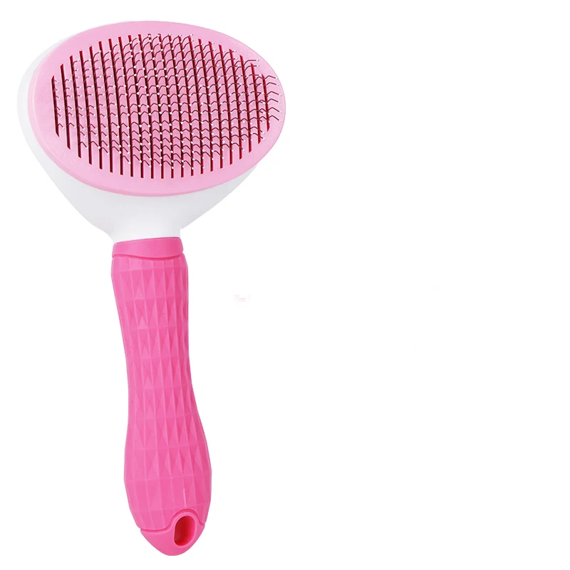 

Расческа для удаления шерсти у кошек и собак, инструмент для ухода за домашними питомцами, щетка для стрижки волос, удаление блох, расческа д...