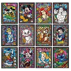 Disney алмазов картина с изображением принцессы из мультфильма сказочное животное яркой вышивкой 5D DIY квадратные крест набор мозаики для имитации вышивки домашний декор